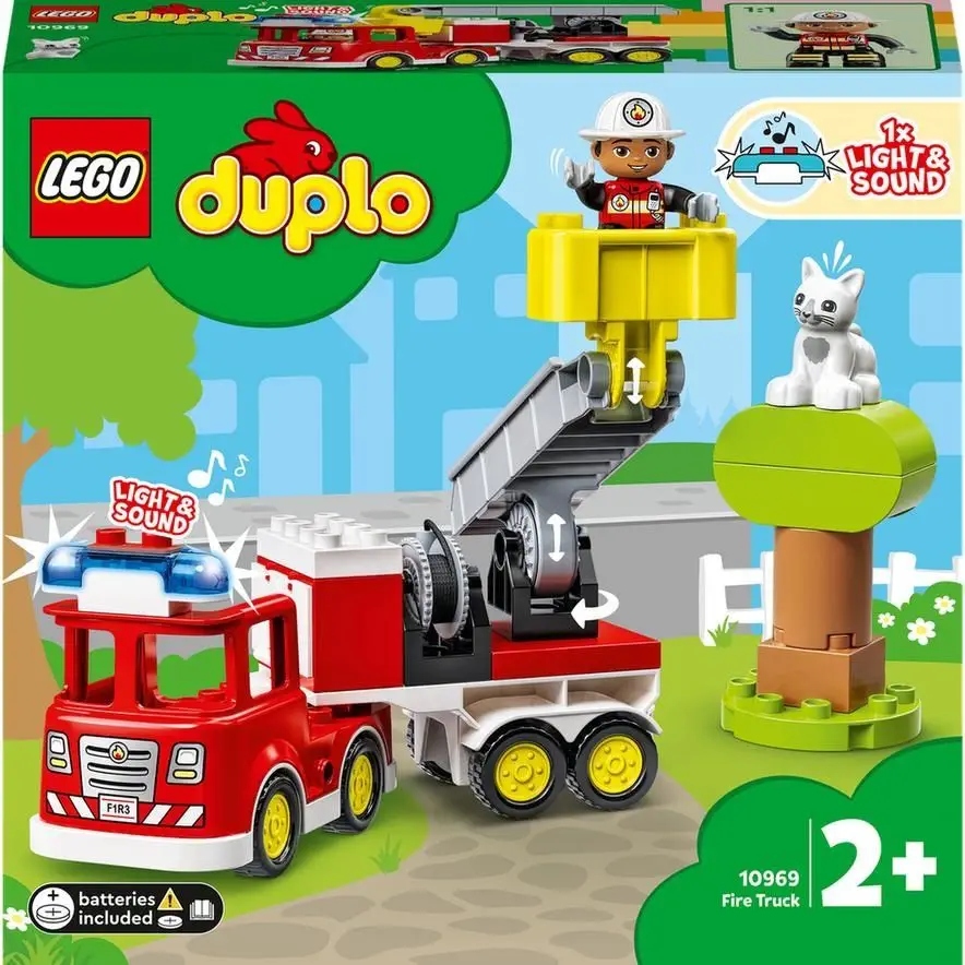 LEGO Duplo 10969 LEGO Duplo - Hasičské auto 10969